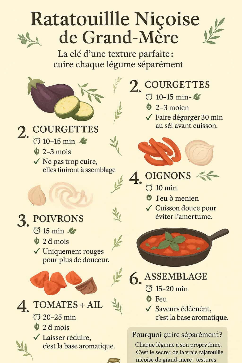 Ratatouille niçoise de grand-mère